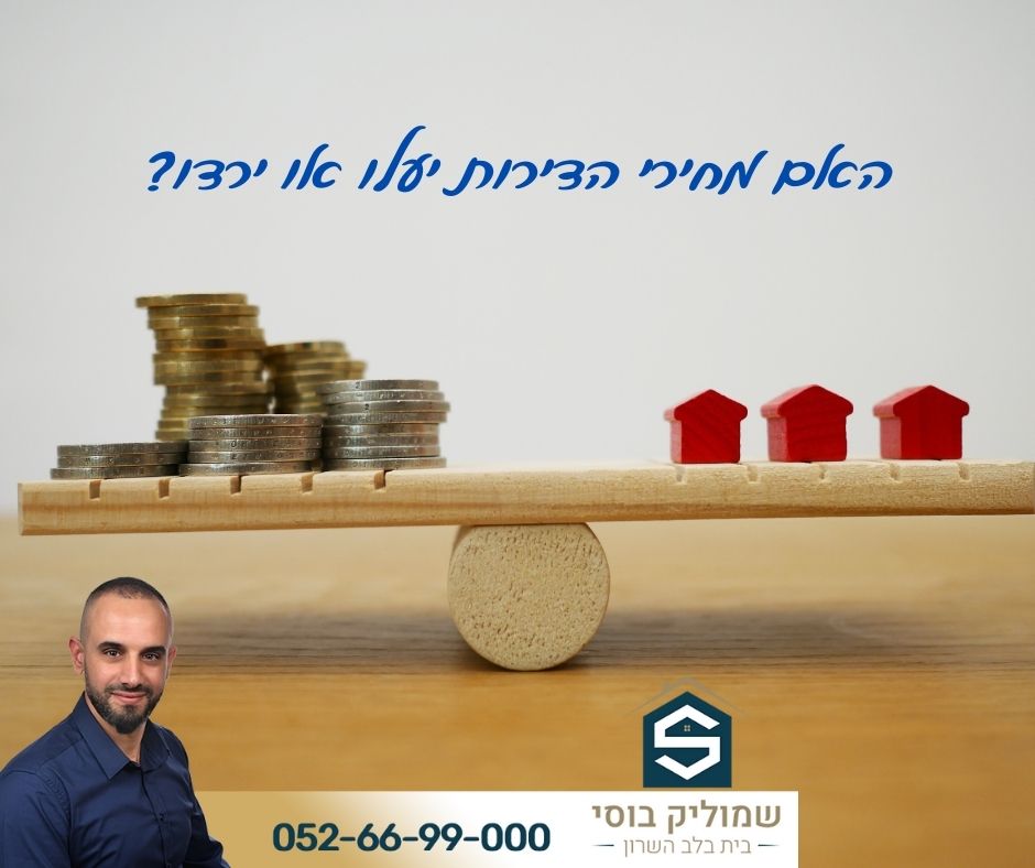 האם מחירי הדירות יעלו או ירדו